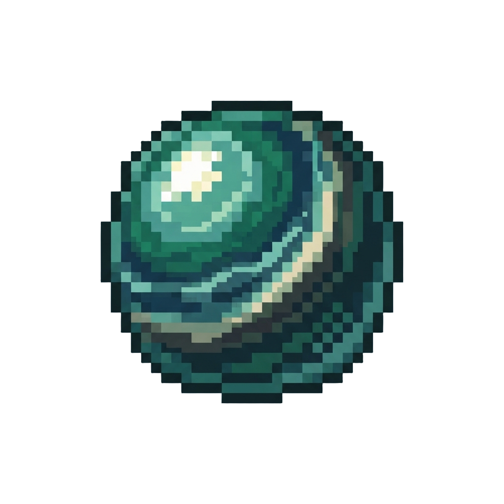 A Polished Stone Marble