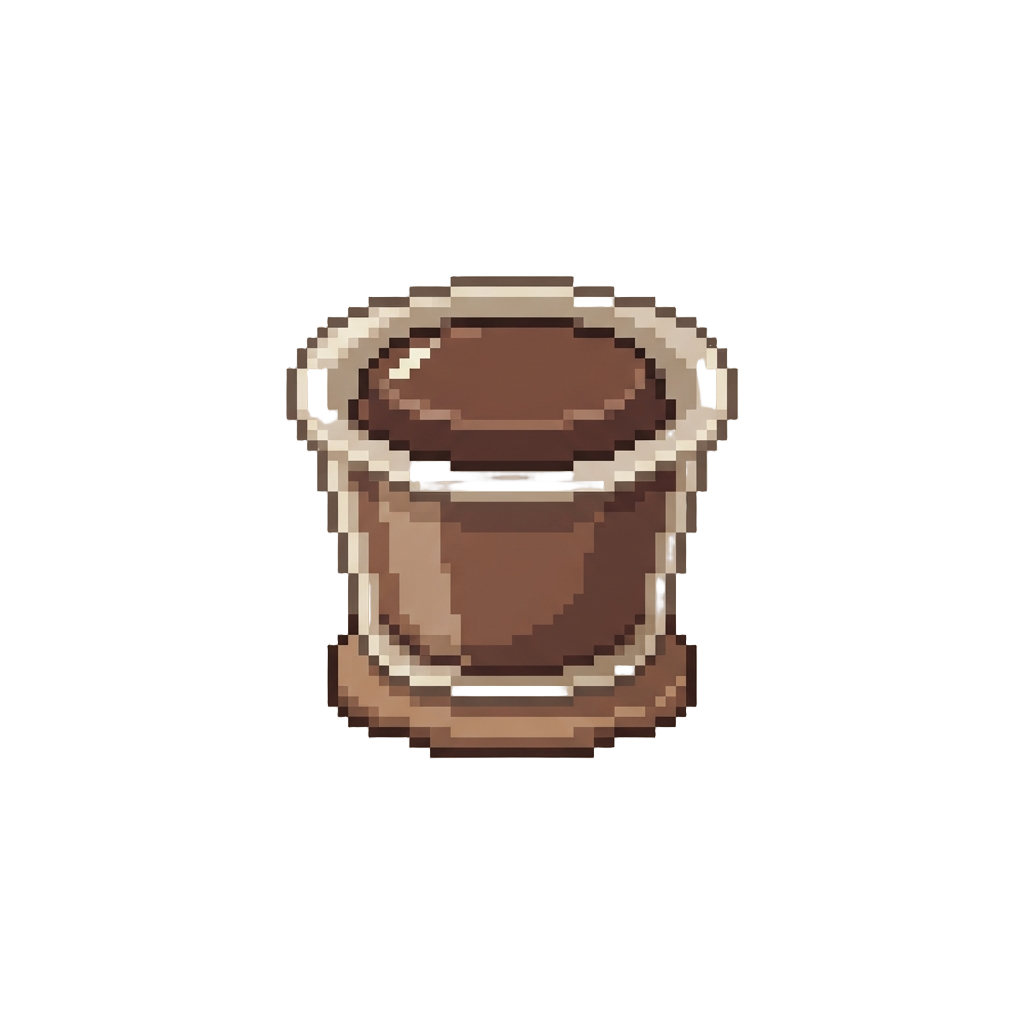 A Creamy Chocolate Pudding Cup