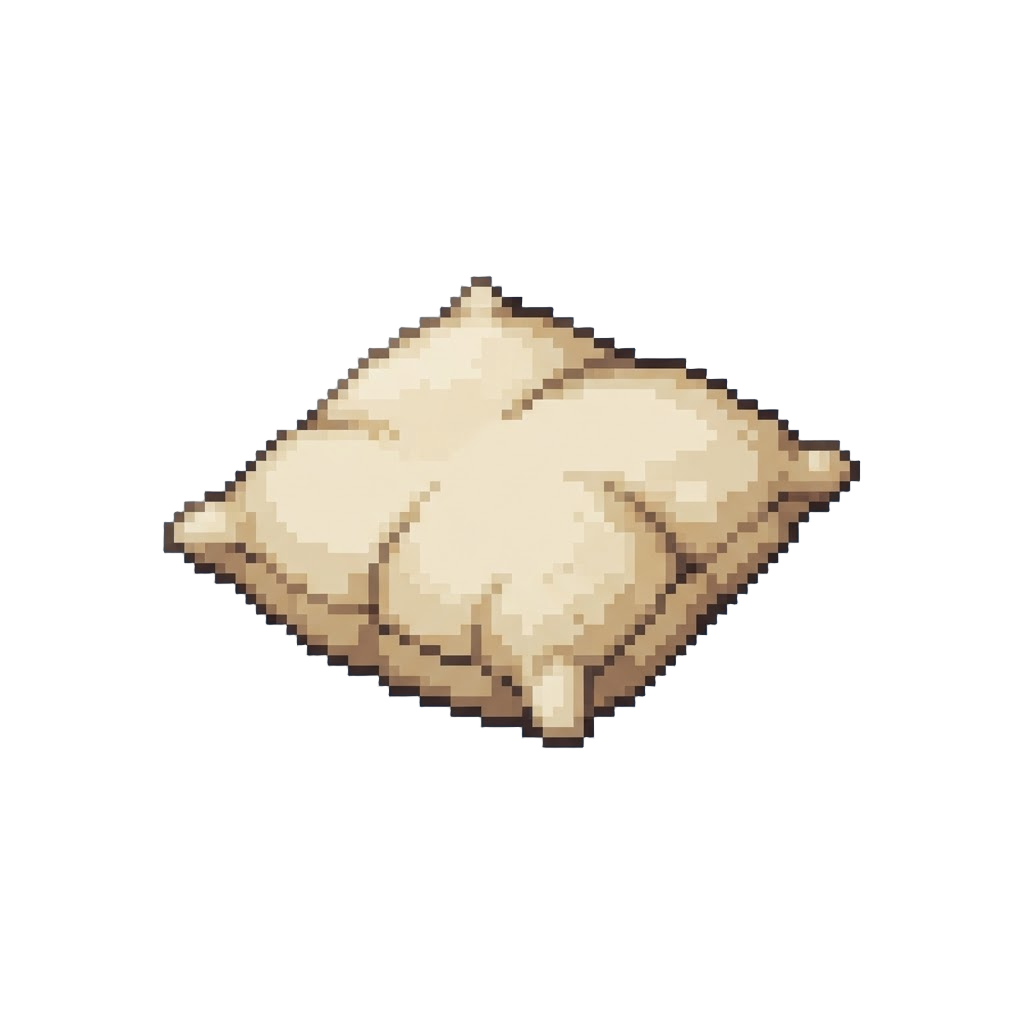 A Lumpy Firm Pillow