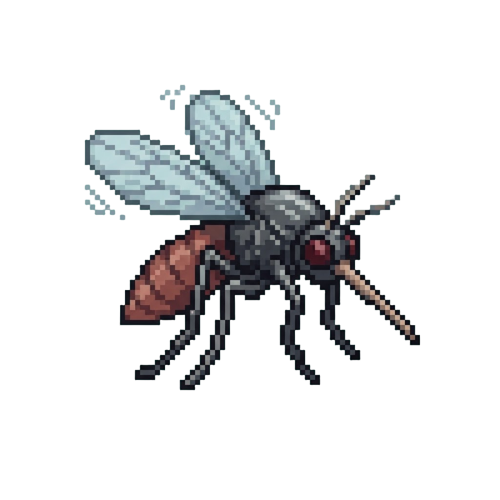 A Relentless Buzzing Mosquito