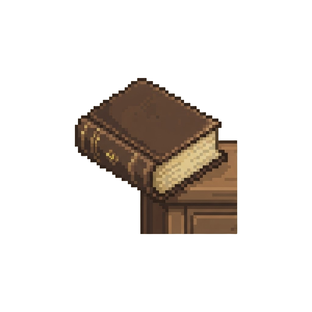 A Heavy Book Accidentally Slipping Off the Nightstand