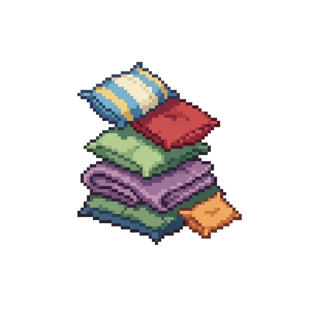 A Collapsing Mini Pillow Fort Tower