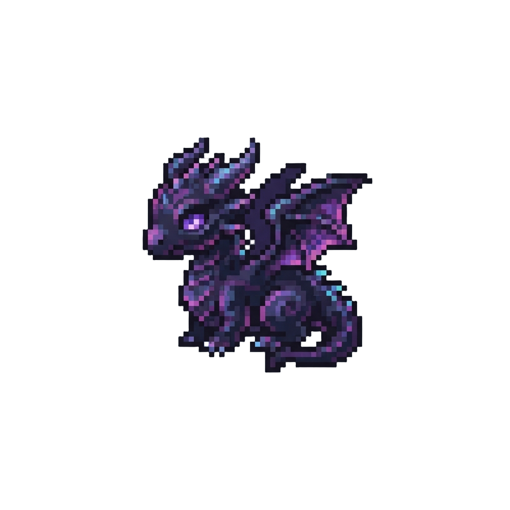 A Shadowy Dark-plasma Baby Dragon