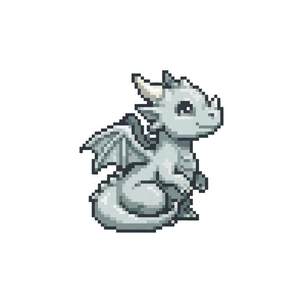 A Glittering Silver Baby Drake