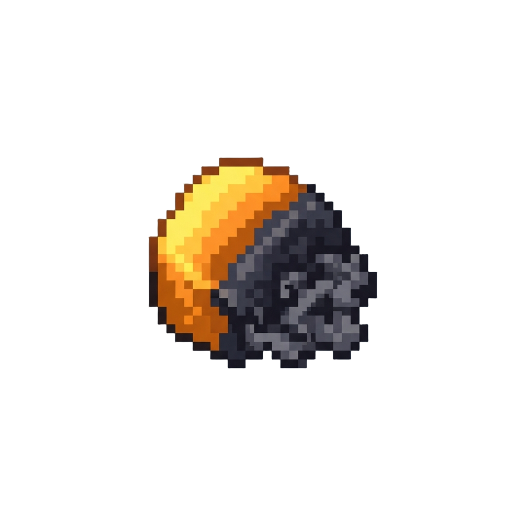 A Tiny Glowing Ember That Turns to Ash
