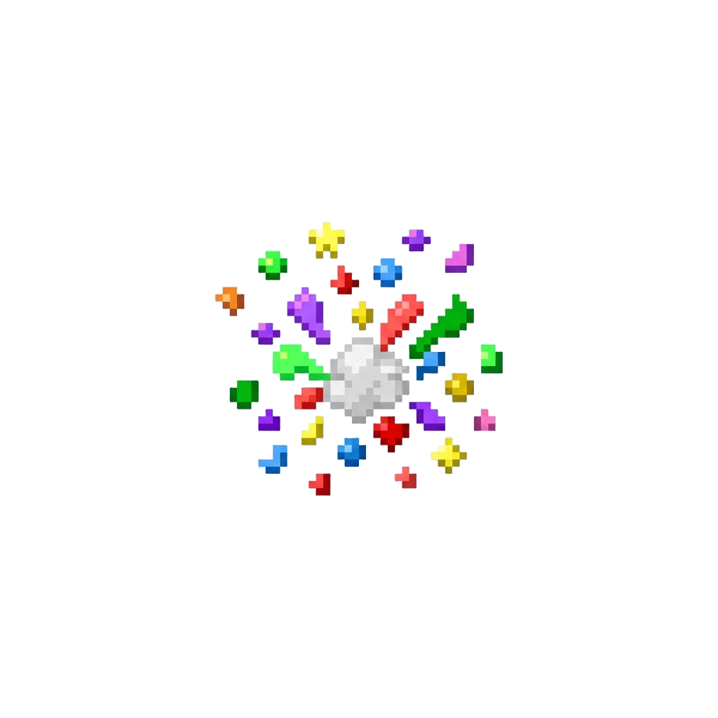 An Adorable Small Confetti Explosion
