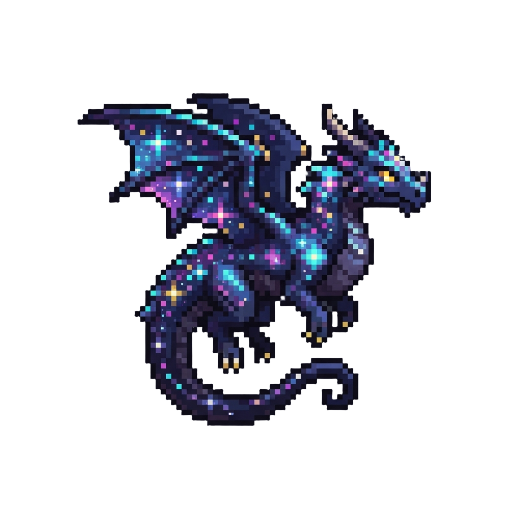 A Sparkling Cosmic Star-dragon