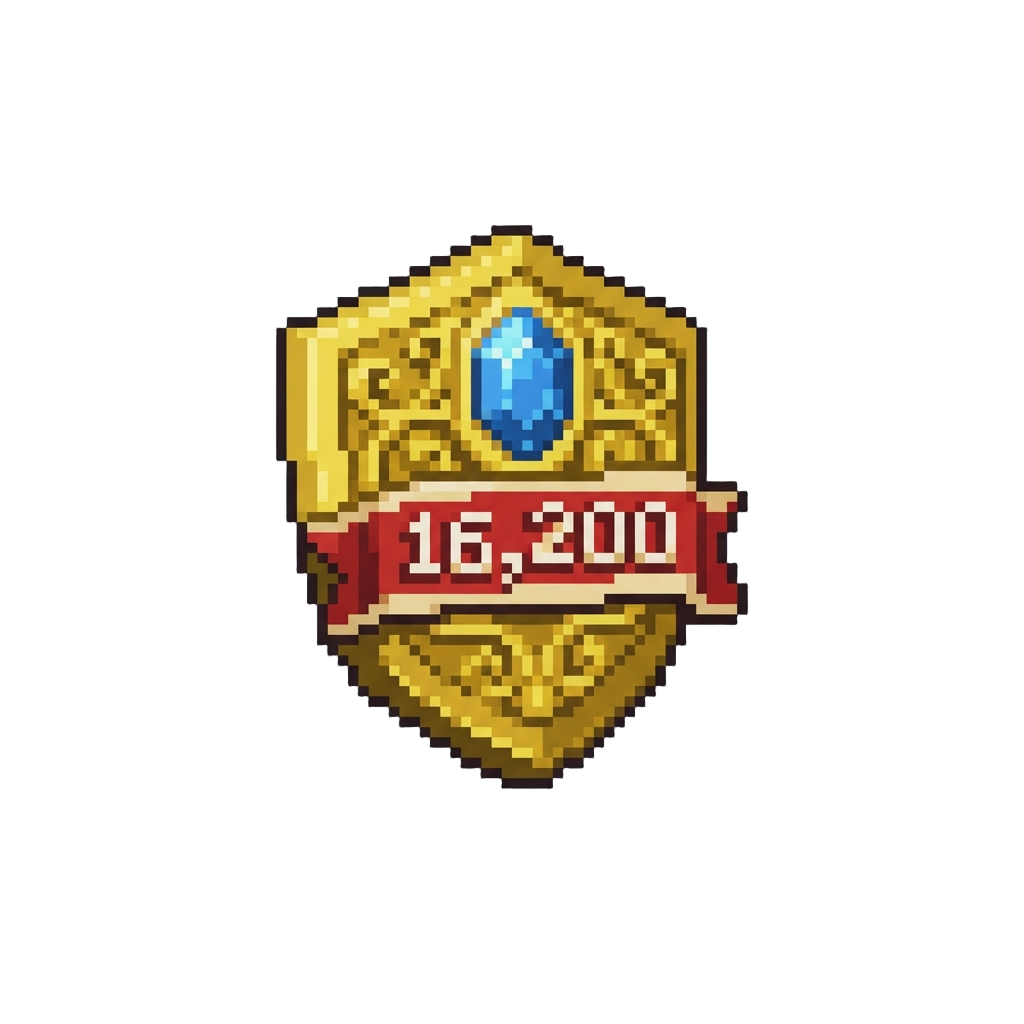 16,200 Pts