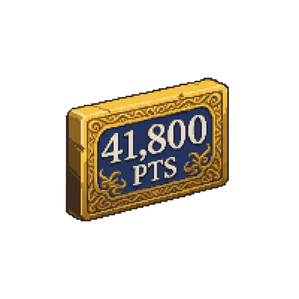 41,800 Pts
