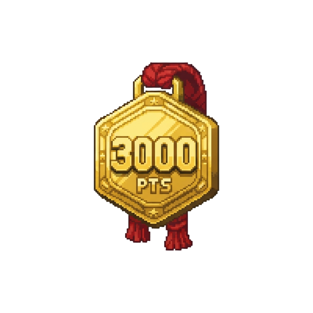 3,000 Pts