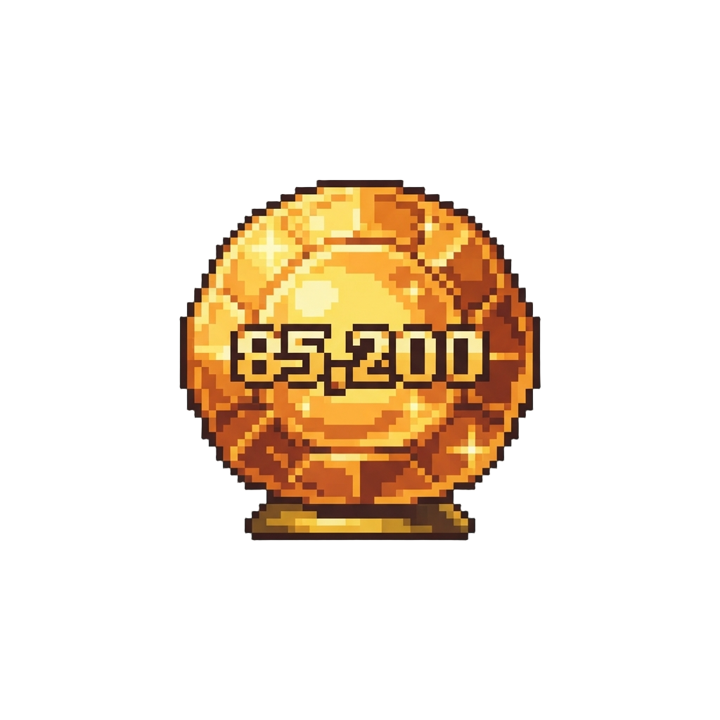 85,200 Pts