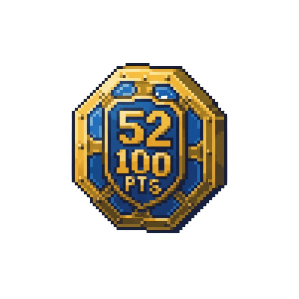 52,100 Pts