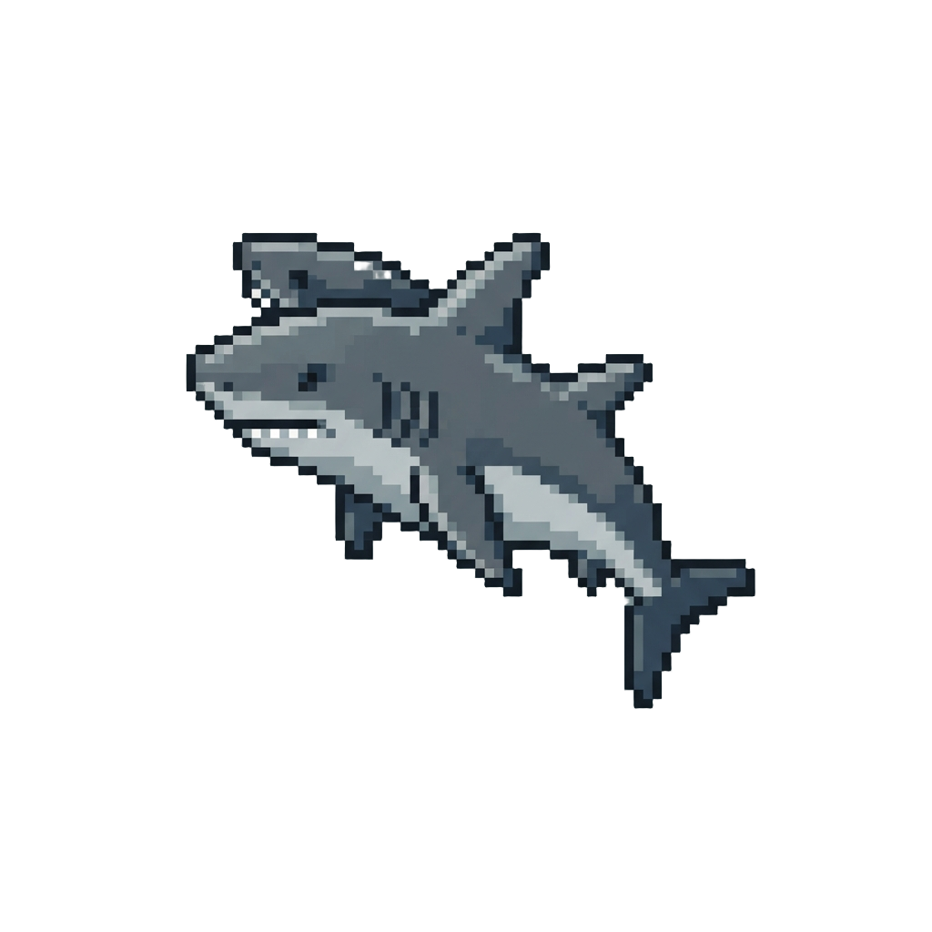 A Giant Double-headed Shark