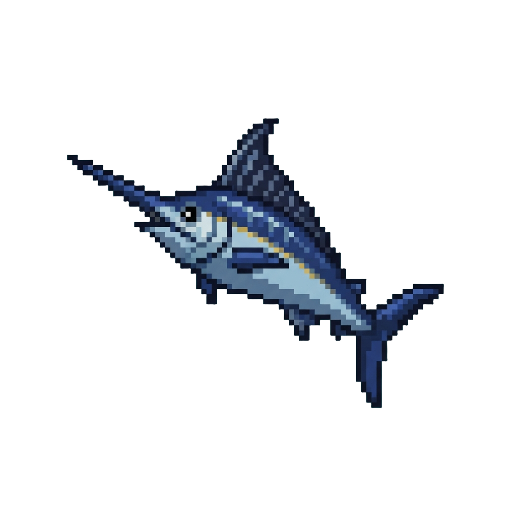 A Majestic Royal Marlin