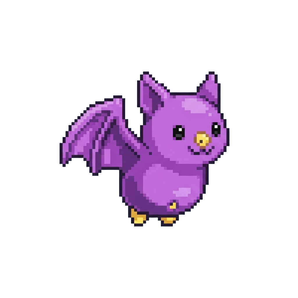 A Small Squeaky Rubber Bat