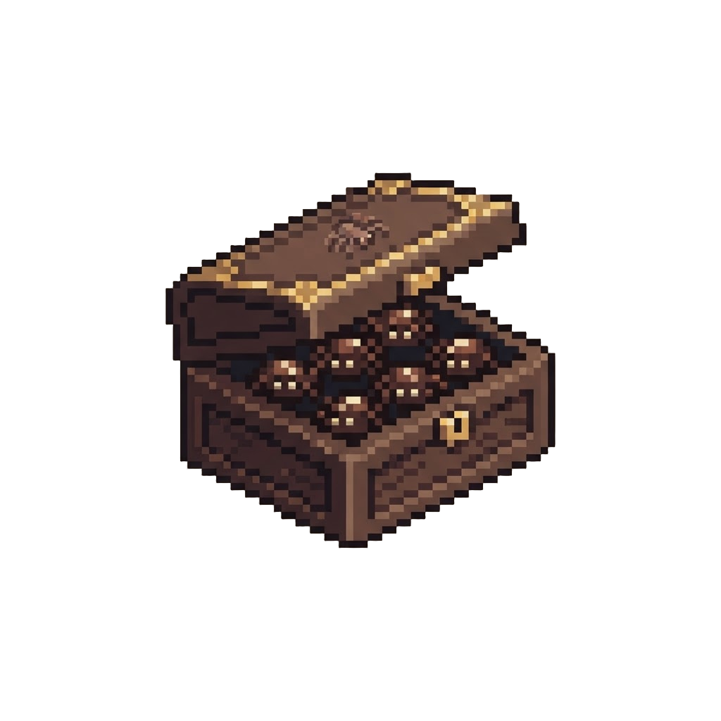 A Box of Deluxe Chocolate Spiders