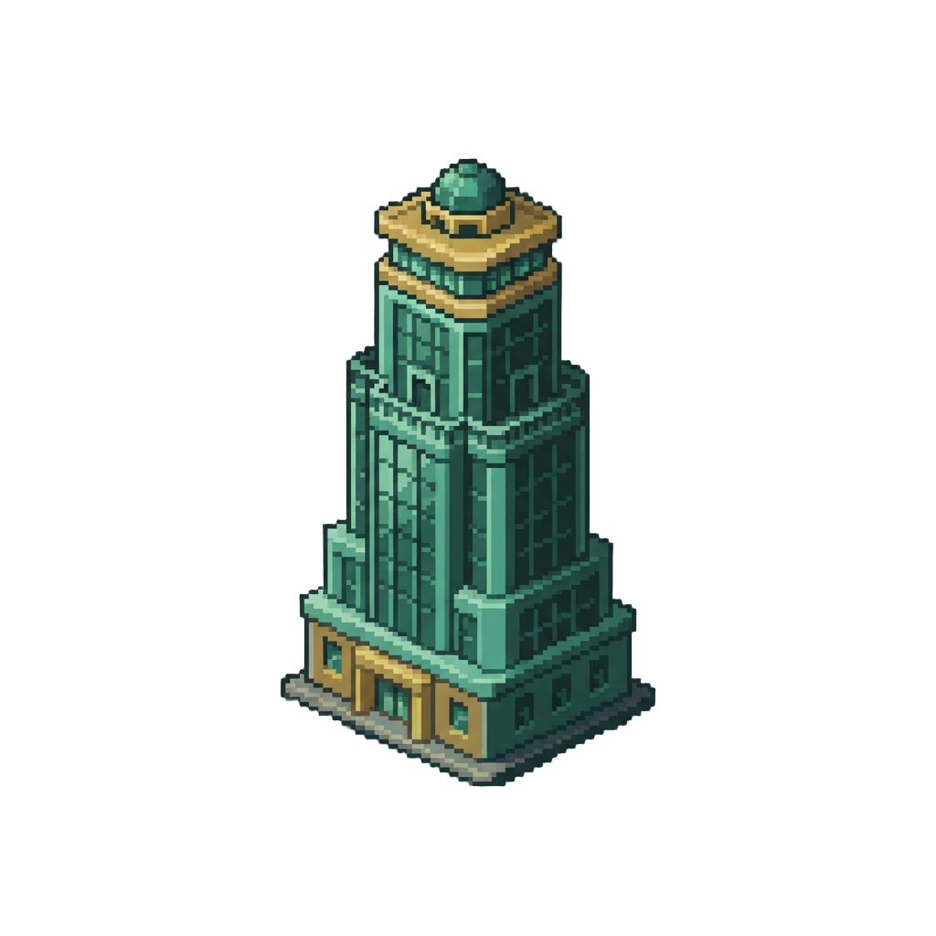 An Emerald Luxury Penthouse Tower