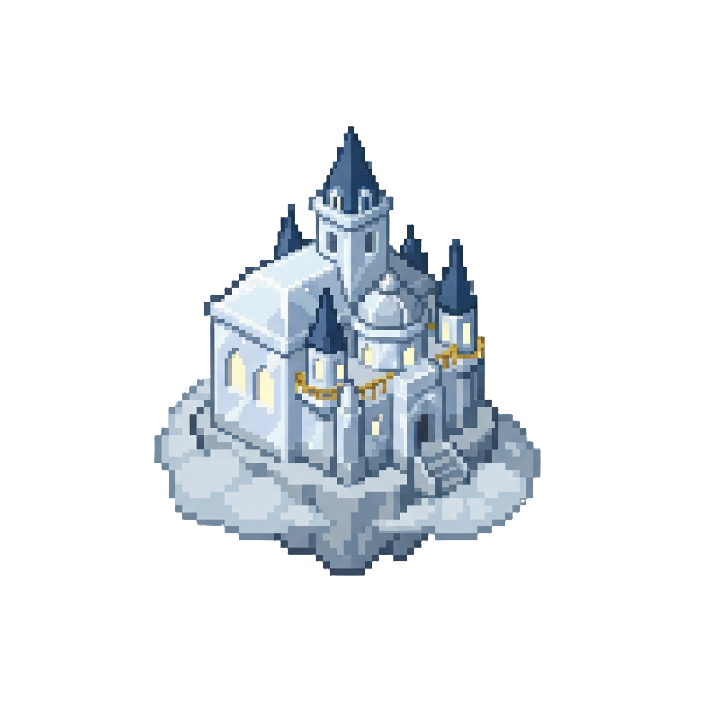 A Gleaming Quartz Sky-palace