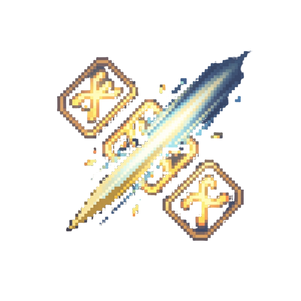 A Hyper-speed Light-speed Dash Cutting Through Glowing Runes