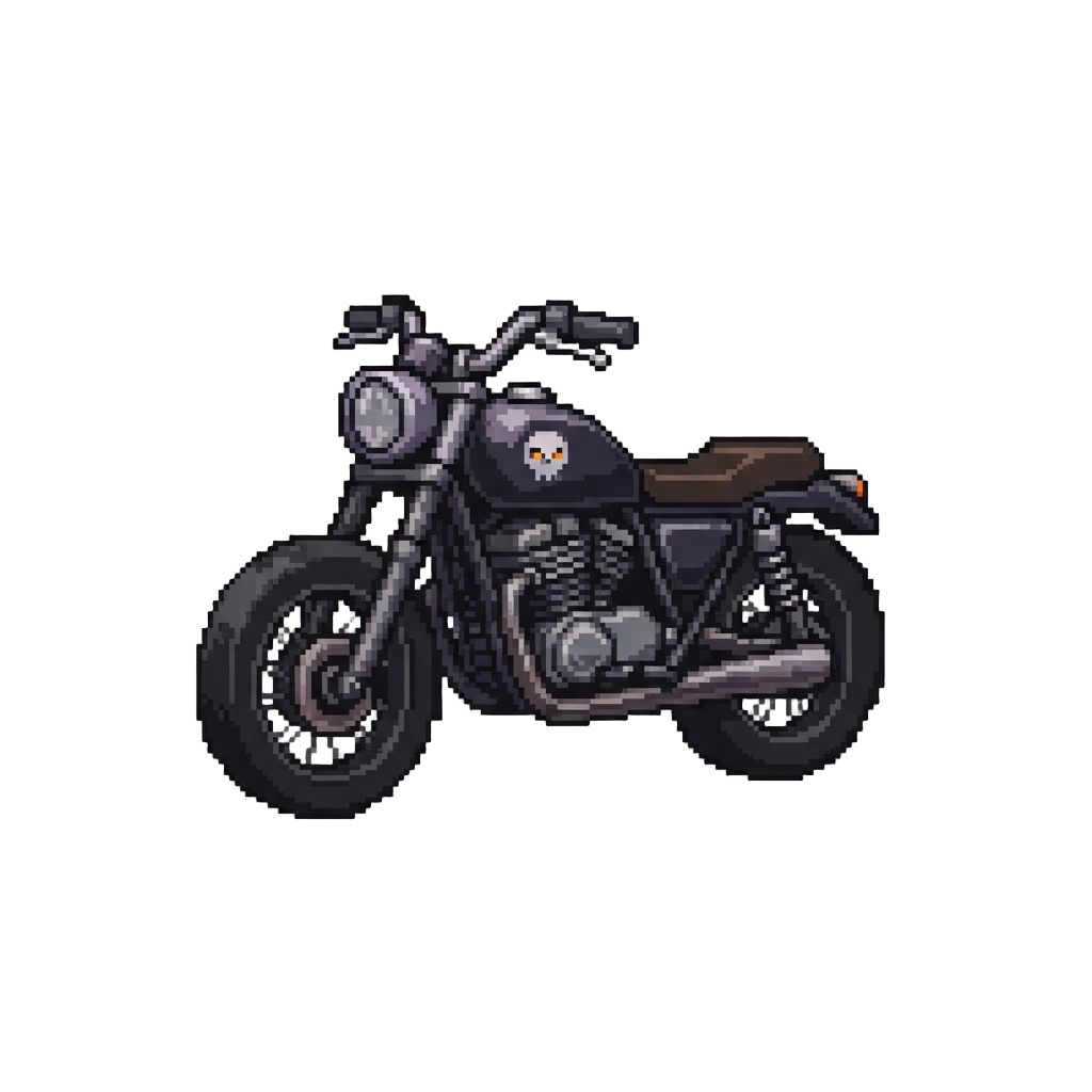 The Sinister Mr. Grimm Motorcycle