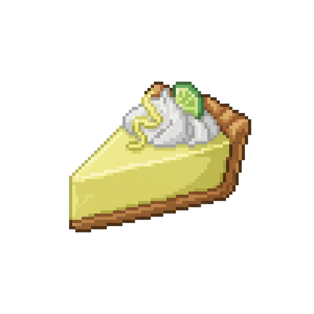 A Mini Slice of Key Lime Pie