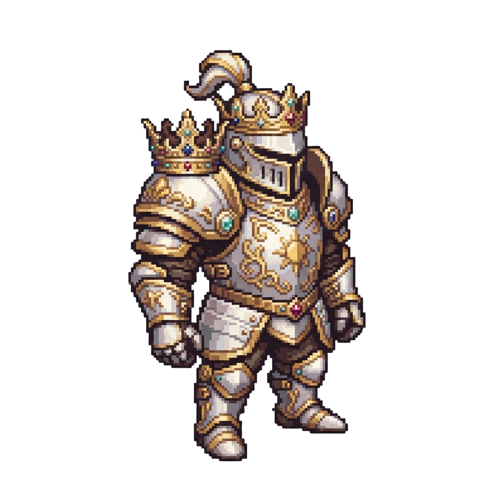 Sovereign Crown-adorned Divine Armor Integrated with @image1's Aesthetic