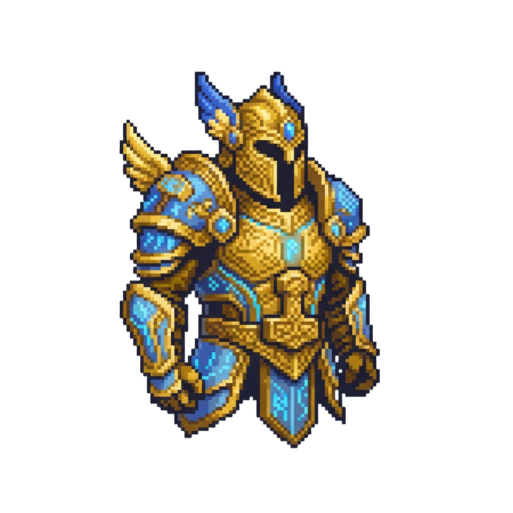 Mythic Sovereign Golden Thor Armor Fused with @image1's Visual Motifs
