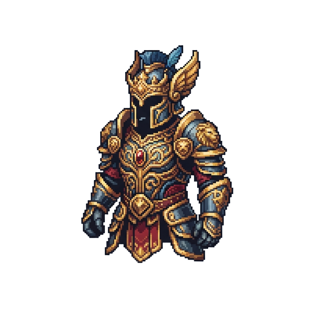 Gilded Champion Royal Asgardian Armor Customized to Match @image1's Look