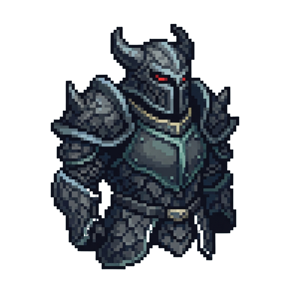 Gargoyle-scaled Dark Guardian Armor Echoing @image1's Personal Style