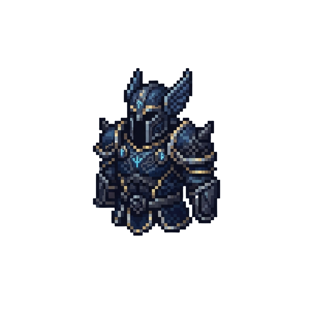 Midnight Velvet and Obsidian Thor Armor Incorporating @image1's Aesthetic