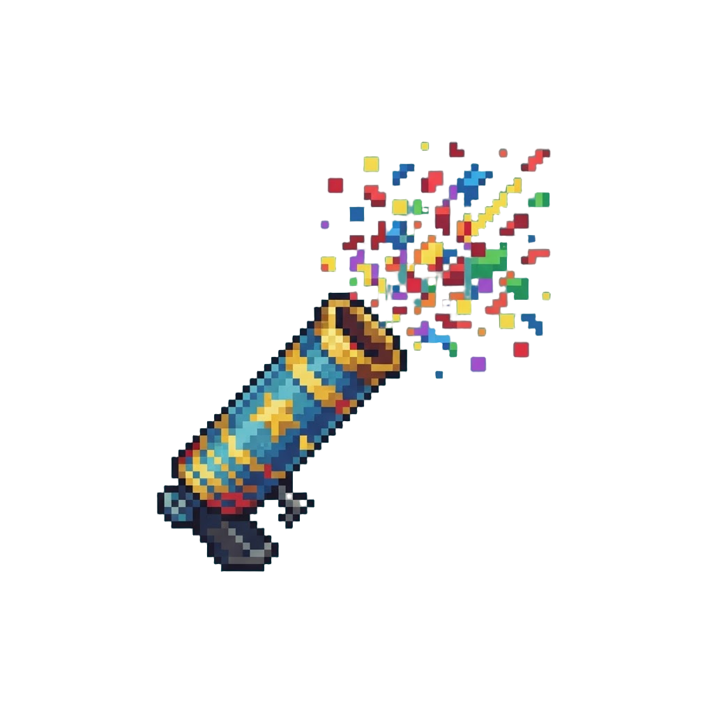A Confetti Cannon Explosion