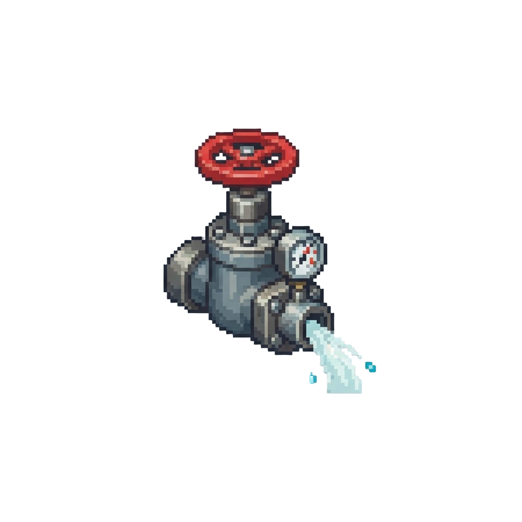A Leaking High-pressure Valve