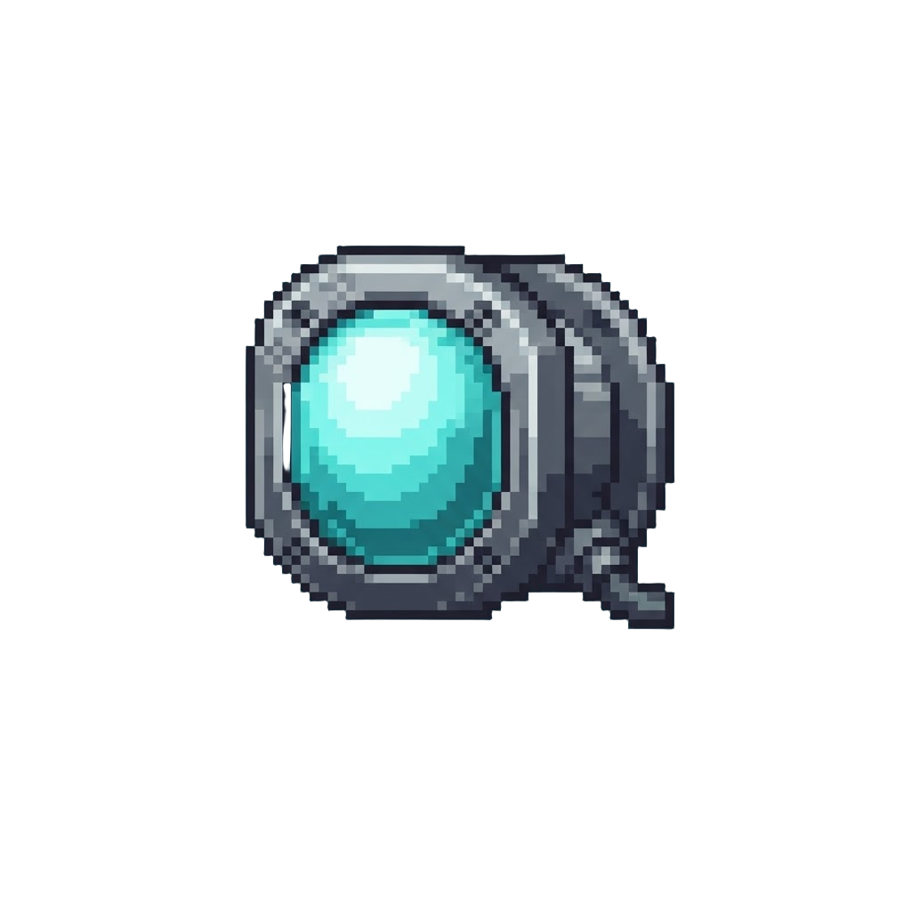 A Glowing Underwater Pool Light