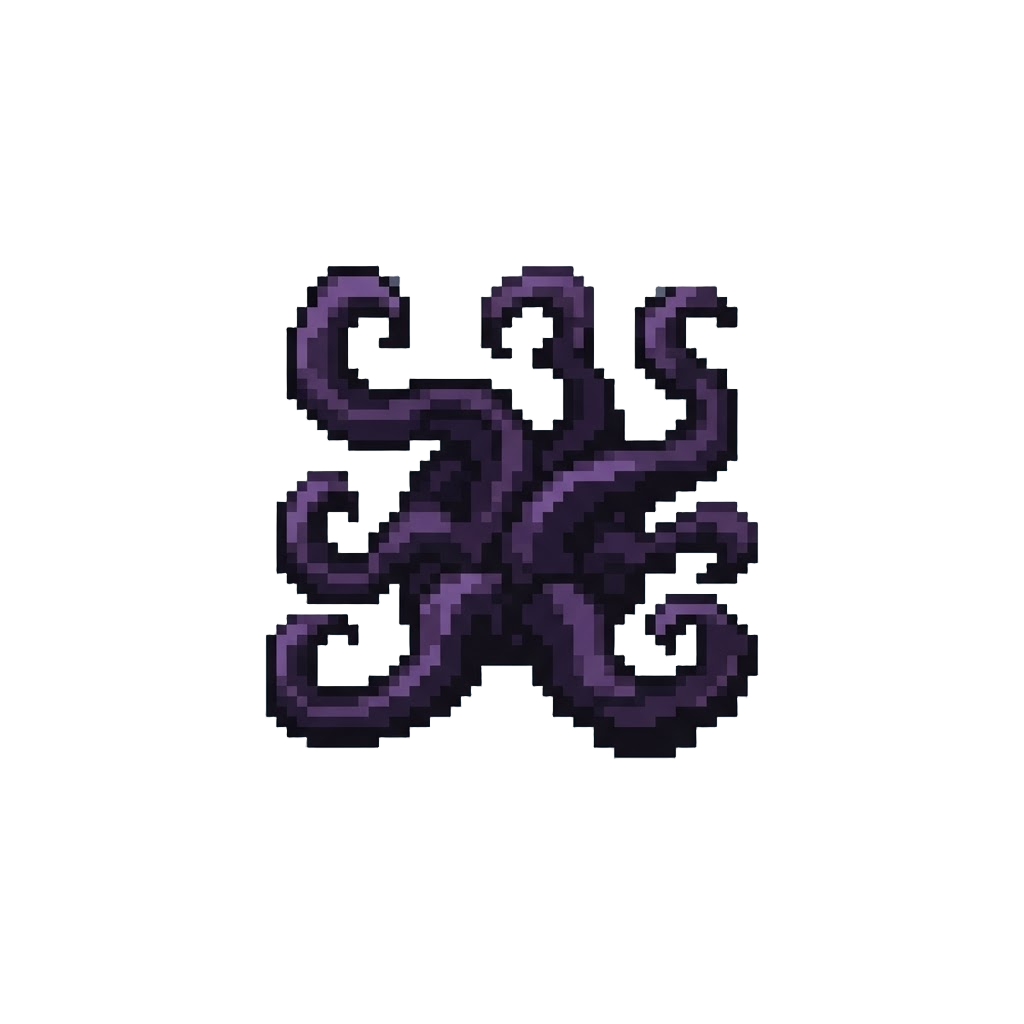 Creeping Dark Purple Shadowy Tendrils