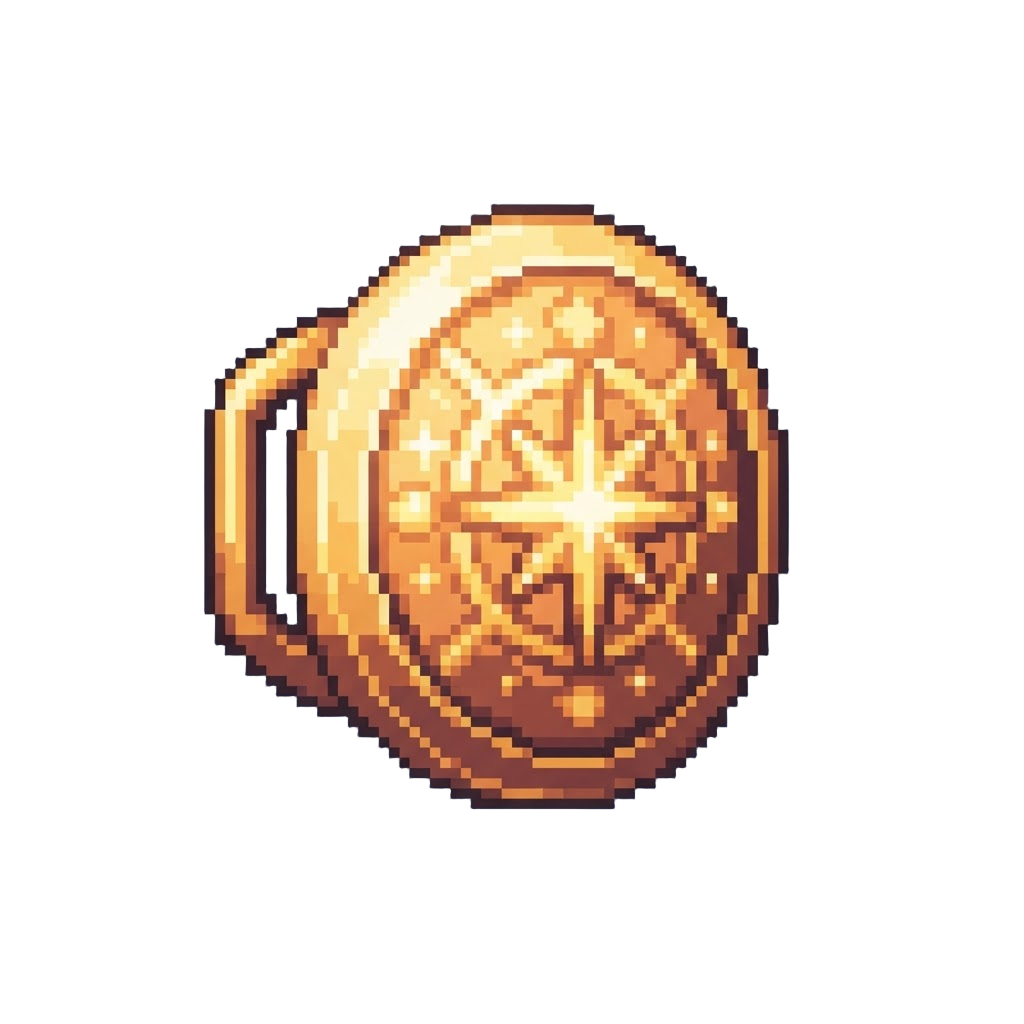 A Sparkling Shield of Warm Starlight