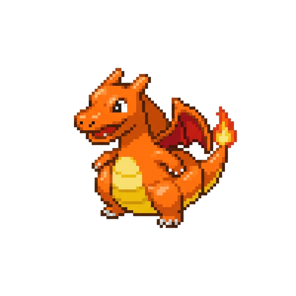 A Tiny Inflatable Floaty Charizard