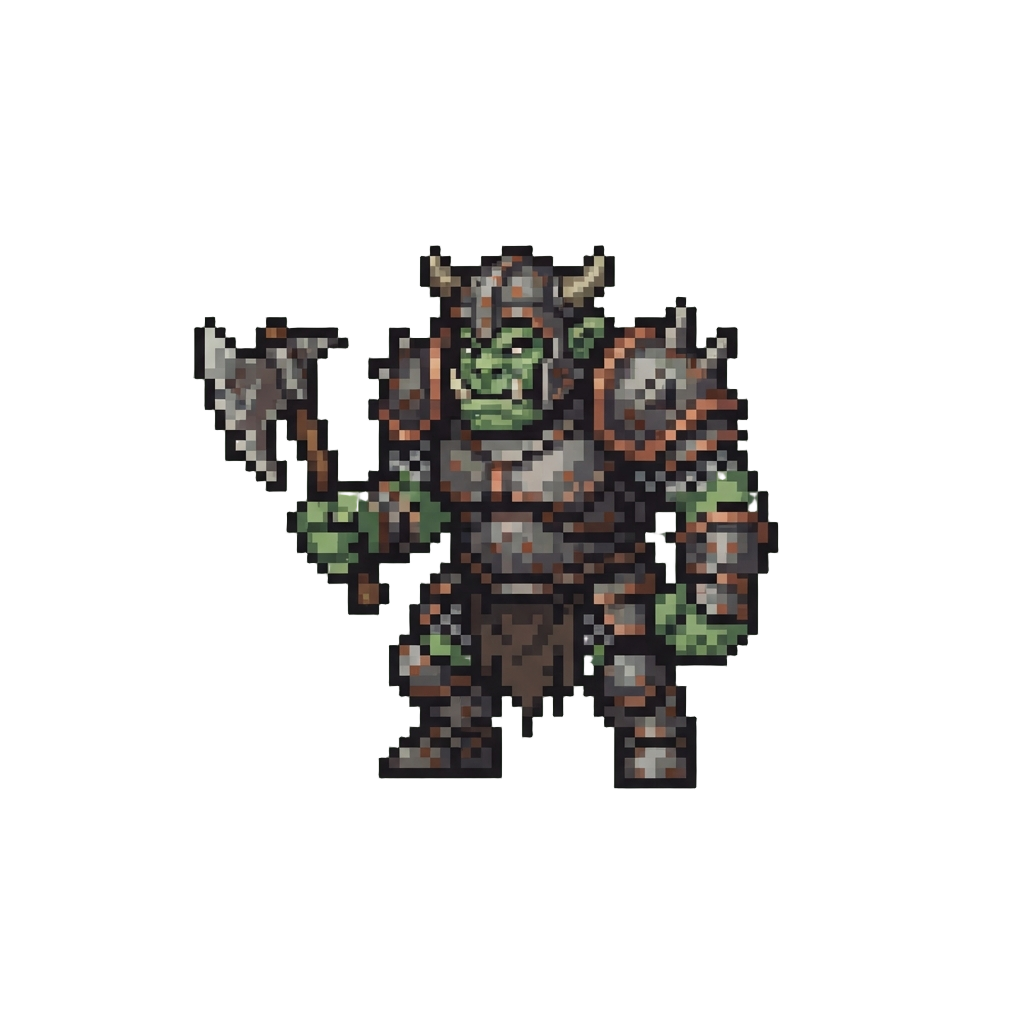 A Giant Armored Ogre