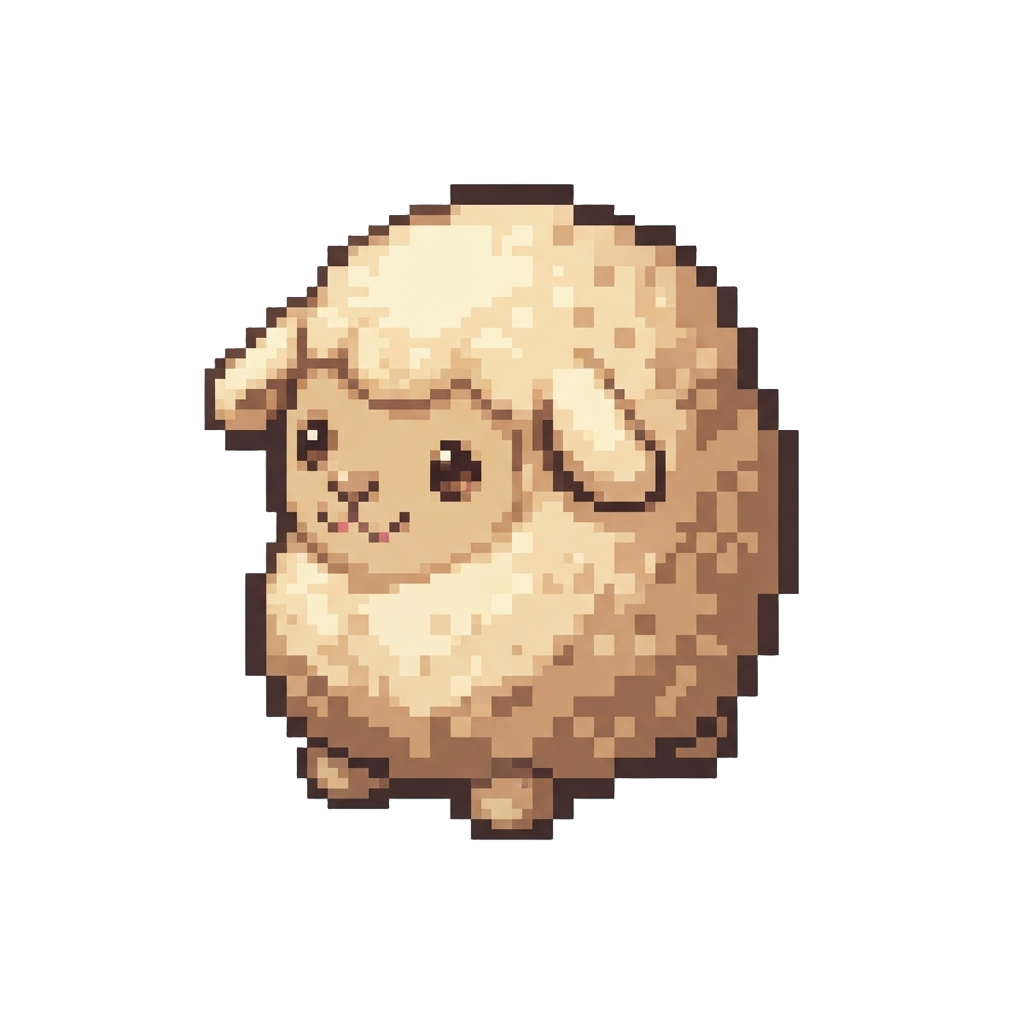 A Cozy Fleece Bean-shaped Monster