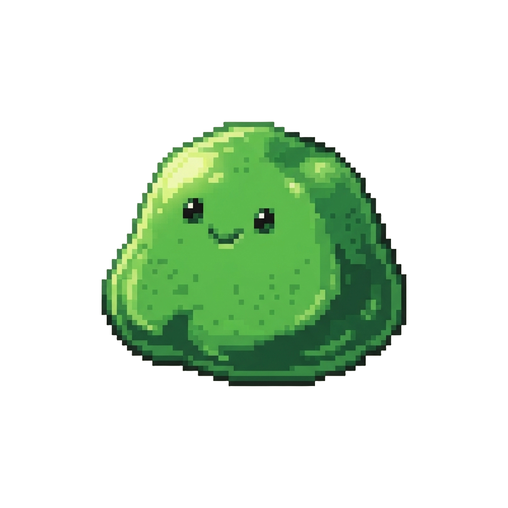A Sticky Green Slime Dumpling