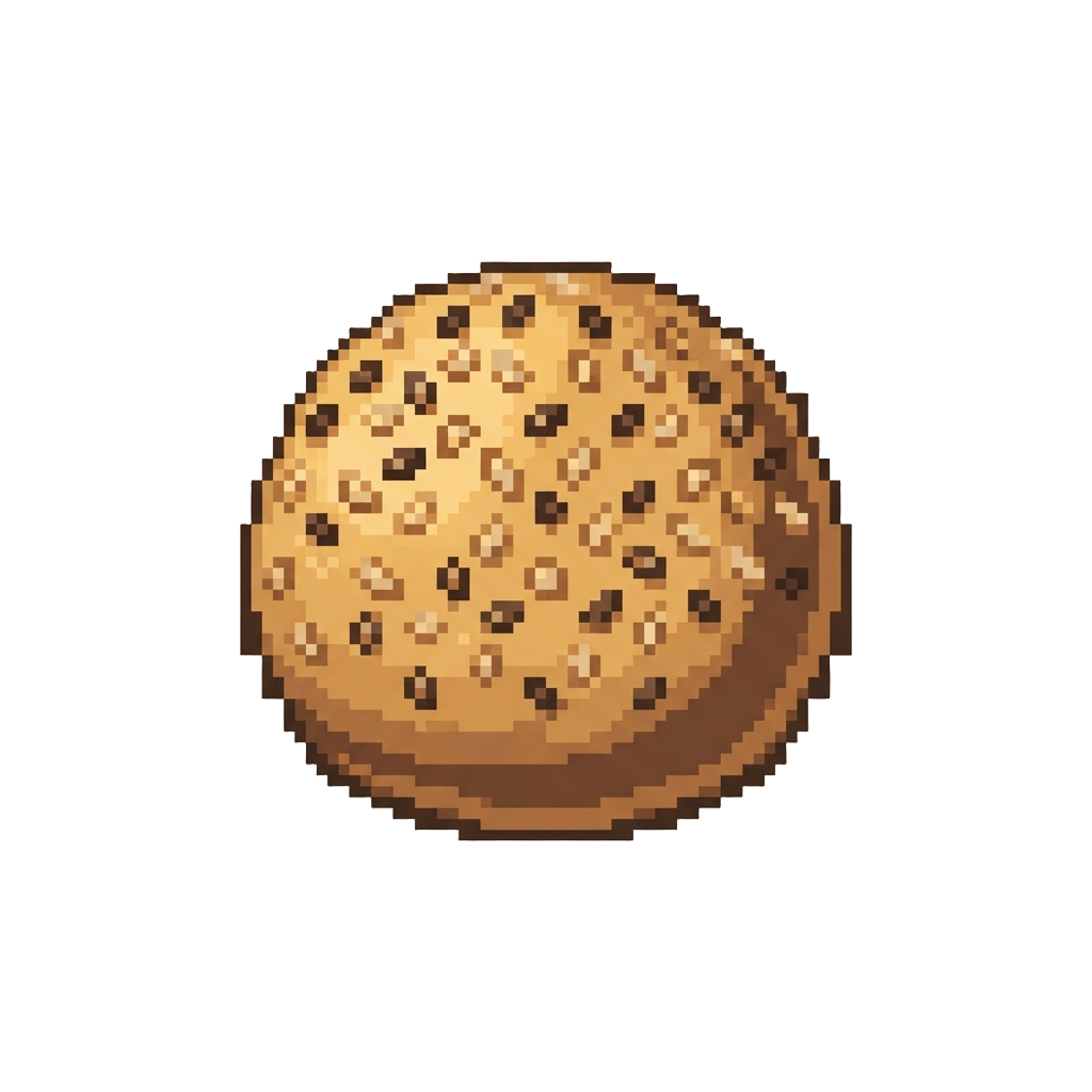 A Cheerful Sesame Seed Dumpling
