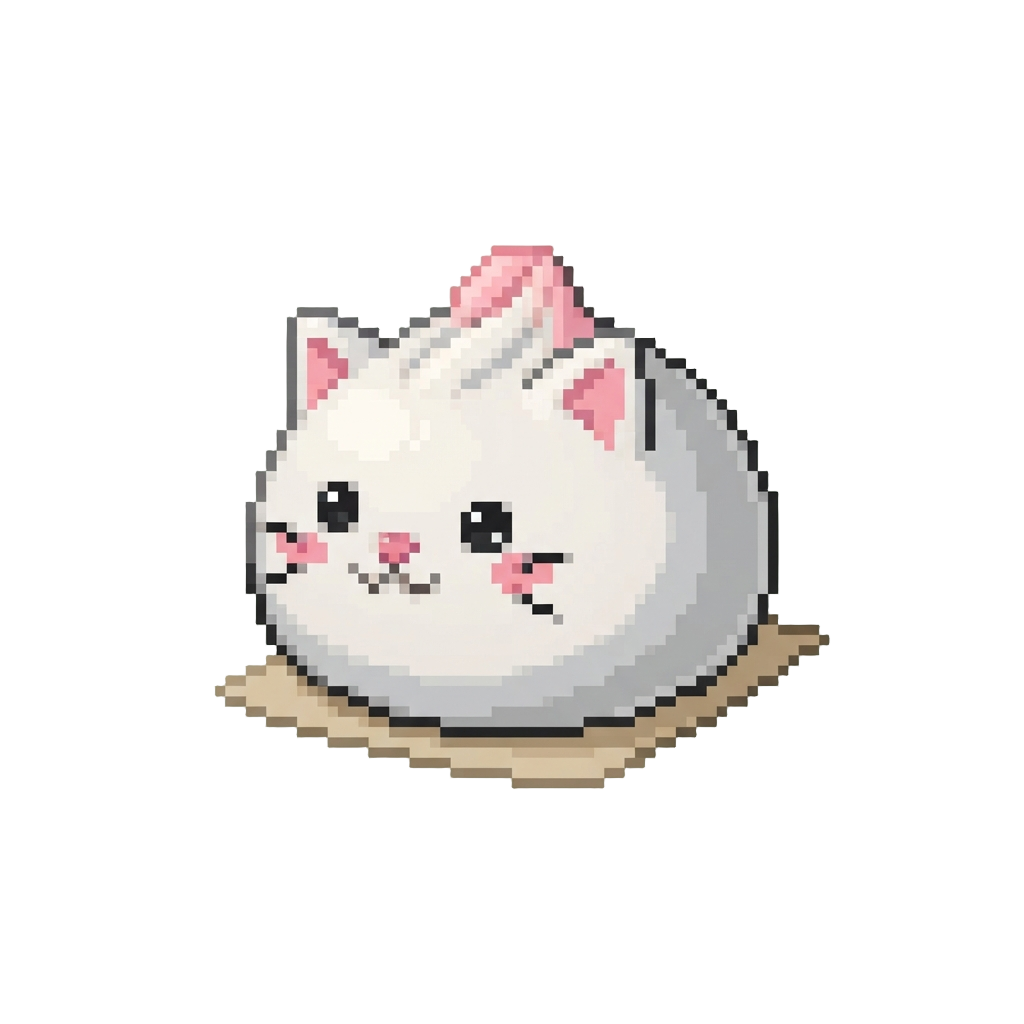 A Chubby Kitty-cat Bao Dumpling