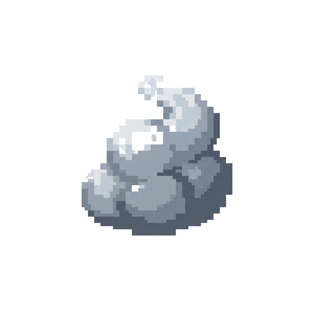 A Short Puff of Grey Smoke