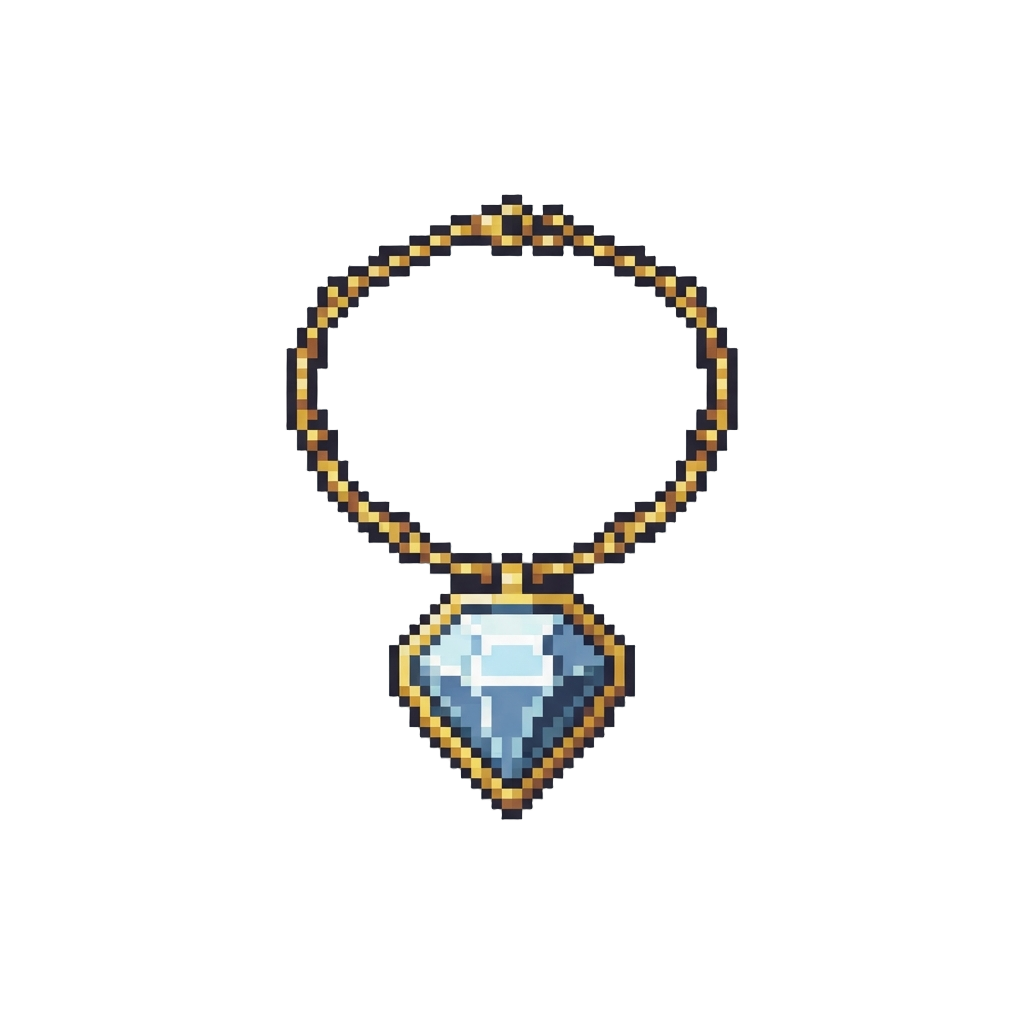 A Glittering Diamond Necklace