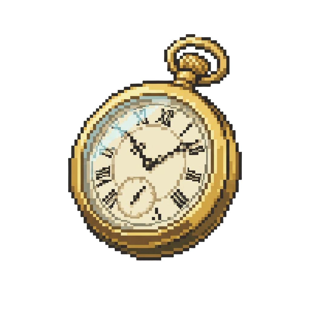A Pristine Vintage Pocket Watch