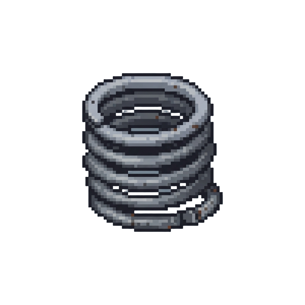 A Squeaky Old Metal Spring