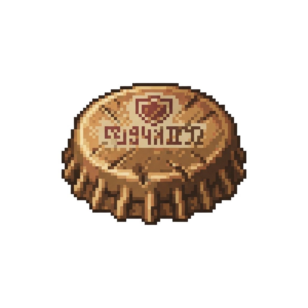 An Old Dented Bottle Cap