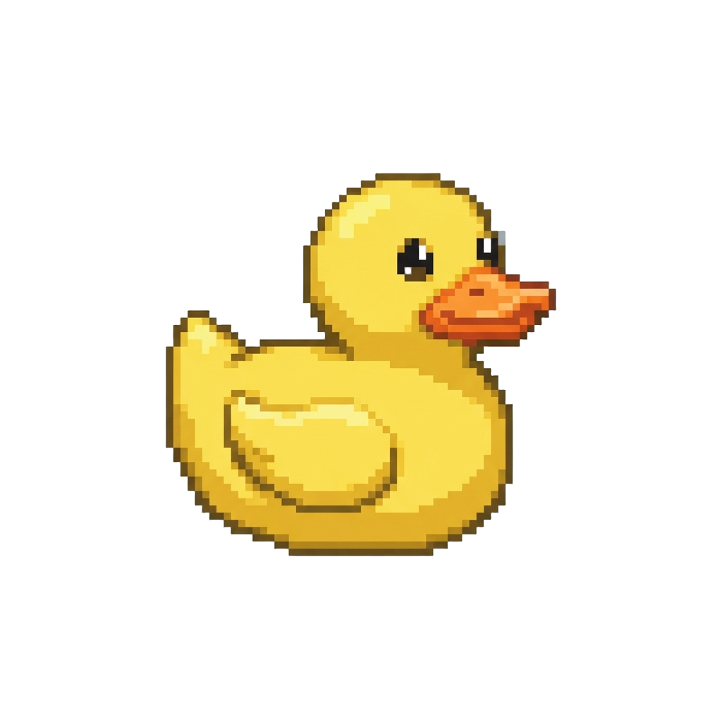 A Retro Rubber Ducky
