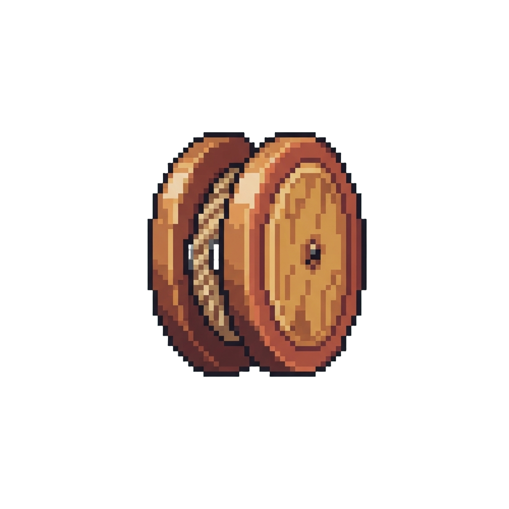 A Vintage Wooden Yo-yo