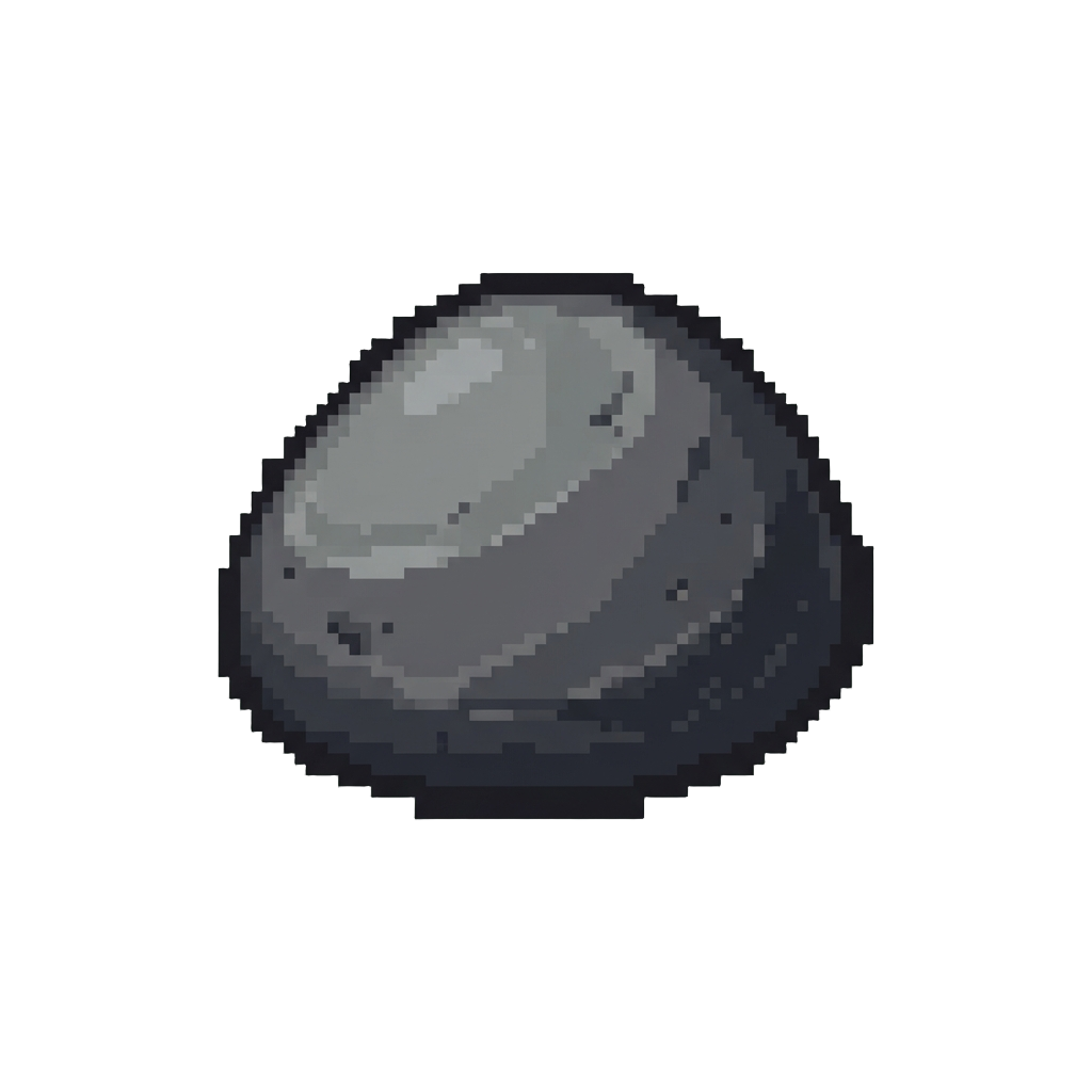 A Smooth River Basalt Stone