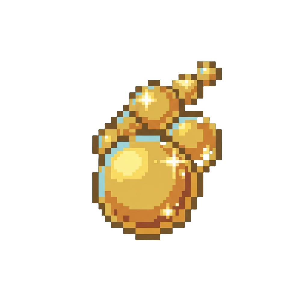 Sparkling Golden Bubble Surge